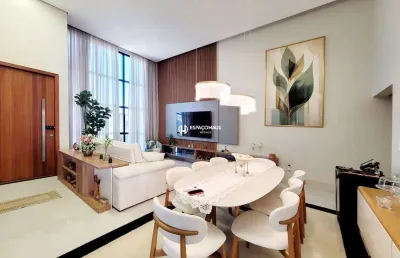 Casa em condomínio fechado com 3 quartos à venda na avenida fábio ferraz bicudo, jardim residencial dona maria josé, indaiatuba por r$ 2.500.000