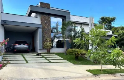 Casa em condomínio fechado com 3 quartos à venda na rua christiano seleguin, jardim mantova, indaiatuba por r$ 1.300.000