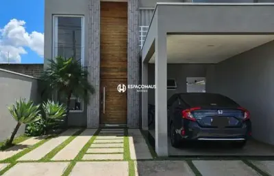 Casa em condomínio fechado com 3 quartos à venda na antonio josé petrilli, jardim park real, indaiatuba por r$ 1.042.600
