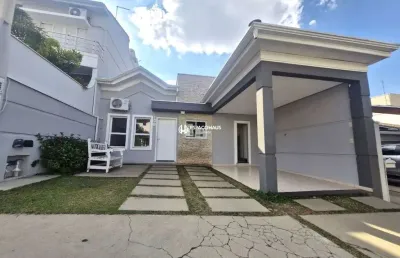 Casa em condomínio fechado com 3 quartos para alugar na alameda ezequiel mantoanelli, villaggio di itaici, indaiatuba por r$ 4.500