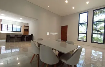 Casa em condomínio fechado com 3 quartos para alugar na avenida fábio ferraz bicudo, jardim residencial dona lucilla, indaiatuba por r$ 9.700