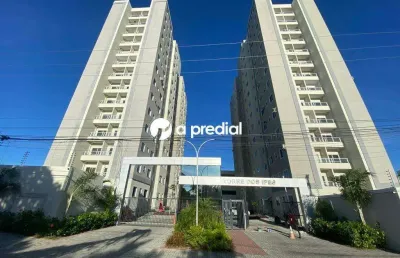 Apartamento com 2 quartos para alugar no passaré, fortaleza , 45 m2 por r$ 1.500