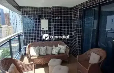 Apartamento com 2 quartos para alugar no meireles, fortaleza , 66 m2 por r$ 5.900