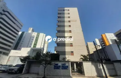 Apartamento com 3 quartos para alugar no meireles, fortaleza , 137 m2 por r$ 2.200