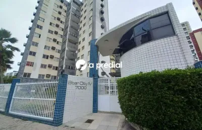 Apartamento com 3 quartos para alugar no cocó, fortaleza , 95 m2 por r$ 2.800