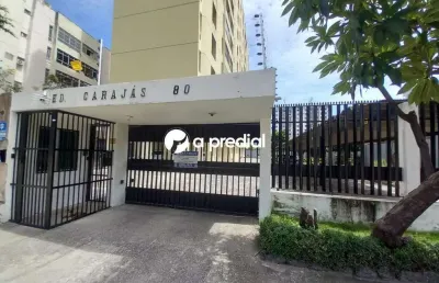 Apartamento com 3 quartos para alugar no jacarecanga, fortaleza , 103 m2 por r$ 1.500