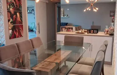 *venda• paseo 105m2 com 4dorm, 1 suíte planejado e 2 vaga de garagem em diadema!