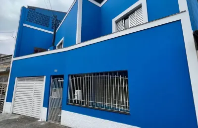 Sobrado espaçoso e completo com 125m2 com área externa em diadema!