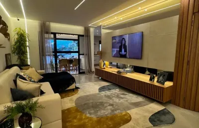 Palazzo- duplex de 212m2 com piscina privativa, suites, 2 vagas de garagem e muito mais em diadema!