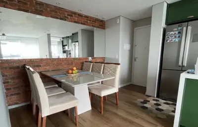 Venda) levita de 46m2 com 2 quartos e vaga de garagem no centro - diadema