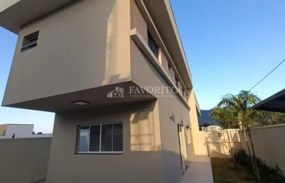 Sobrado novo à venda no jardim jaraguá em atibaia/sp