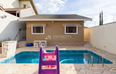 Casa térrea à venda no jardim dos pinheiros em atibaia/sp