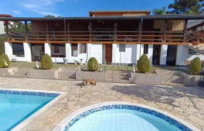 Casa térrea com piscina à venda no jardim paulista em atibaia/sp