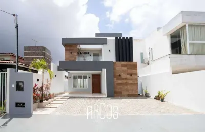 Casa com 4 quartos suítes no condomínio rota do sol, no bairro aruana