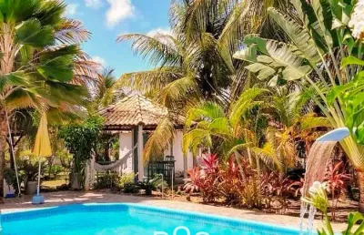 Chácara na caueira, com 3.275m² totais, 5 quartos, piscina e churrasqueira