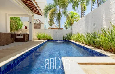 Casa na aruana, duplex no condomínio fragatta com 4 quartos sendo 2 suítes, 283m²