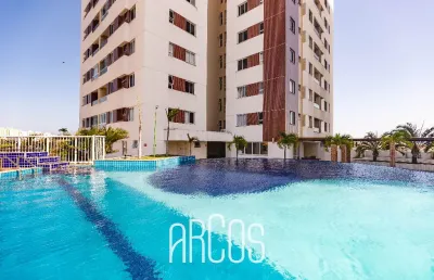 Condomínio triumph rio de janeiro, apartamento com 3 quartos, sendo 2 suítes, 80m². leste/sul