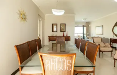 Edifício plaza de madrid residence, apartamento no 13 de julho, 4/4 sendo 2 suítes, 178m². vista mar e rio
