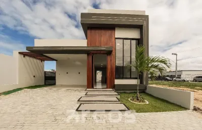 Maluí residence – casa à venda na barra dos coqueiros com 3 quartos, 138 m² e piscina privativa ➡ metadescrição:  casa na  barra dos coqueiros