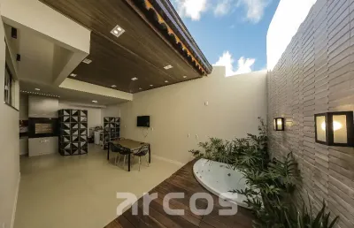 Dermeval mattos | casa na atalaia com 4 quartos, hidromassagem e lazer completo