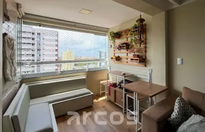 Apartamento na farolândia, com 3 quartos (sendo 1 suíte), 80m² e varanda integrada, à venda no condomínio felicitá farol