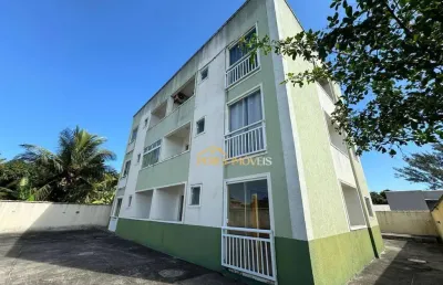 Excelente apartamento próximo à praia com 2 quartos à venda, 54 m² -  enseada das gaivotas - rio das ostras/rj