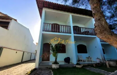 Casa com 2 dormitórios para alugar, 83 m² por r$ 1.480,00/mês - cidade beira mar - rio das ostras/rj