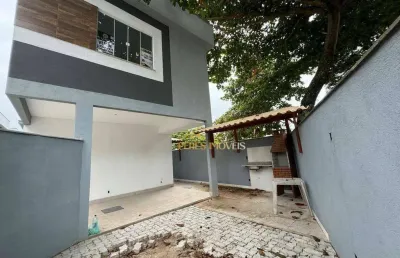 Ultima unidade! casa com 2 dormitórios à venda, 70 m² por r$ 310.000 - village rio das ostras - rio das ostras/rj