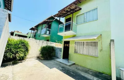 Casa com 2 dormitórios à venda, 77 m² por r$ 250.000 - extensão do bosque/camping do bosque - rio das ostras/rj