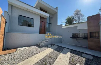 Casa não geminada com 2 dormitórios à venda, 71 m² por r$ 420.000 - jardim campomar - rio das ostras/rj