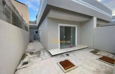 Casa com 2 dormitórios à venda, 61 m² por r$ 265.000,00 - cidade praiana - rio das ostras/rj