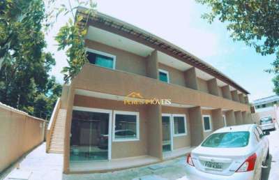 Kitnet com 1 dormitório à venda, 30 m² por r$ 115.000 - cantinho do mar - rio das ostras/rj