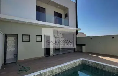 Casa com 3 dormitórios à venda, 208 m² por r$ 1.380.000,00 - jardim mantova - indaiatuba/sp