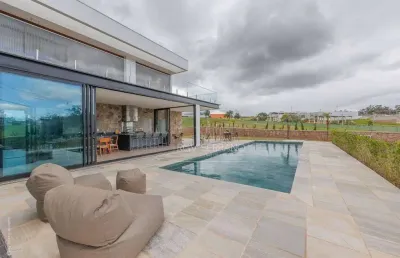 Sobrado com 5 dormitórios à venda, 420 m² por r$ 3.660.000,00 - jardim indaiatuba golf - indaiatuba/sp