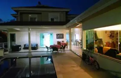 Casa com 4 dormitórios à venda, 400 m² por r$ 2.200.000,00 - itaici - indaiatuba/sp
