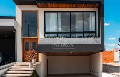 Casa com 3 dormitórios à venda, 194 m² por r$ 1.380.000,00 - loteamento park gran reserve - indaiatuba/sp