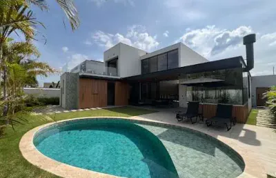 Casa com 4 dormitórios à venda, 403 m² por r$ 5.190.000,00 - condomínio villa dos pinheiros - indaiatuba/sp