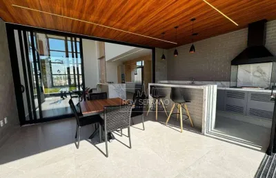Casa com 3 dormitórios à venda, 215 m² por r$ 2.690.000,00 - jardim park real - indaiatuba/sp