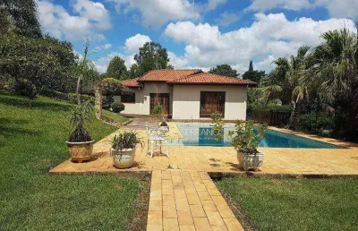 Chácara com 4 dormitórios à venda, 5000 m² por r$ 3.500.000 - recanto das flores - indaiatuba/sp
