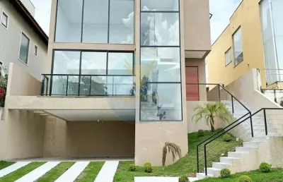Casa em condomínio fechado com 3 quartos à venda na alameda das violetas, 312, granja viana, cotia, 226 m2 por r$ 1.800.000