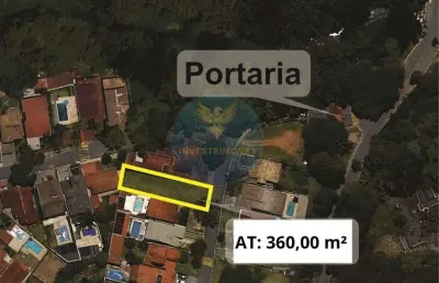 Terreno em condomínio fechado à venda na rua jahú, granja viana, cotia por r$ 330.000