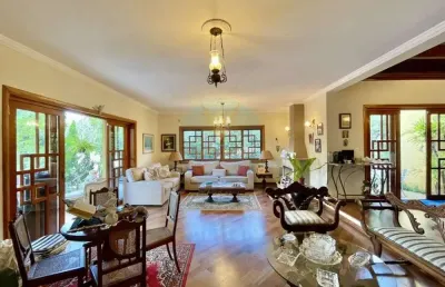 Casa em condomínio fechado com 4 quartos à venda na rua das camélias, 4151, granja viana, carapicuíba, 336 m2 por r$ 1.900.000