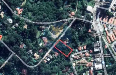 Terreno à venda na estrada marselha, 179, granja viana, cotia por r$ 945.500