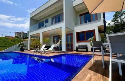 Casa em condomínio fechado com 3 quartos à venda na estrada das graças, 2920, esmeralda park (caucaia do alto), cotia, 560 m2 por r$ 2.500.000