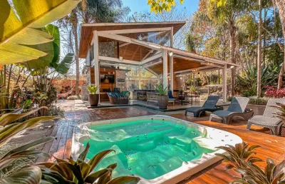 Casa em condomínio fechado com 4 quartos à venda na rua das samambaias, 747, granja viana, carapicuíba, 596 m2 por r$ 2.870.000