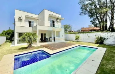 Casa em condomínio fechado com 4 quartos à venda na alameda gales, 129, granja viana, cotia, 332 m2 por r$ 3.200.000