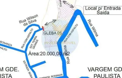 Terreno à venda na rua wilma, capela de são pedro, vargem grande paulista por r$ 770.000
