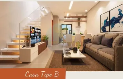 Casa em condomínio fechado com 2 quartos à venda na rua dos agrimensores, 308, chácara ondas verdes, cotia, 55 m2 por r$ 382.930