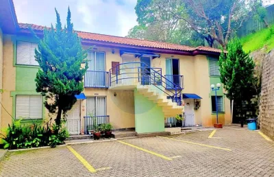 Casa em condomínio fechado com 2 quartos à venda na estrada municipal do embu, 1563, granja viana, cotia, 50 m2 por r$ 250.000