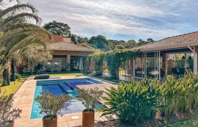 Casa em condomínio fechado com 4 quartos à venda na rua barretos, 32, granja viana, cotia, 549 m2 por r$ 2.998.000